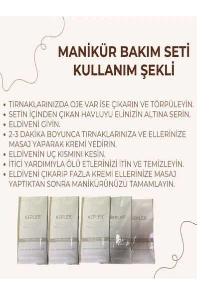 KEPLER Susuz Manikür Bakım Seti Ve Susuz Pedikür Bakım Seti 5'li Paket - 4