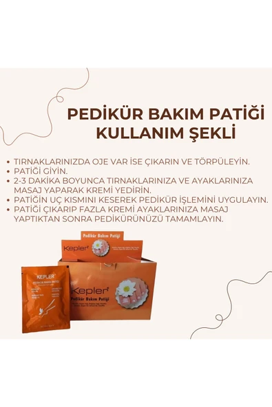 KEPLER Susuz Manikür Eldiveni ve Susuz Pedikür Bakım Patiği 5'li Set - 5