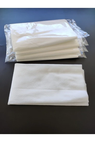 KOCAMAN KOZMETİK Tek Kullanımlık Saç Havlusu Yüksek Emiş 40*80 Cm 100 Adet Tek Tek Katlı Paket - 2