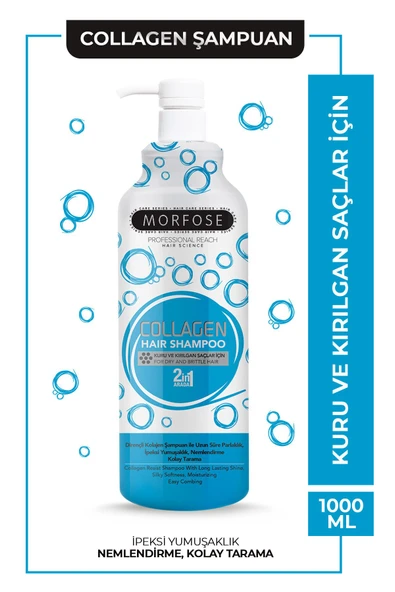 MORFOSE Kolajen Içeren Saç Şampuanı 1000 ml