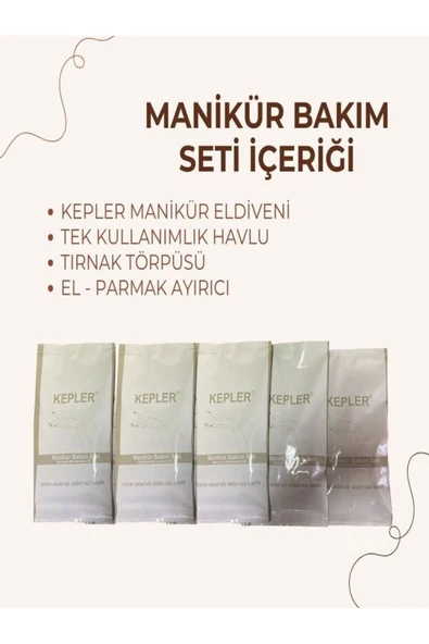 KEPLER Susuz Manikür Bakım Seti Ve Susuz Pedikür Bakım Seti 5'li Paket - 2