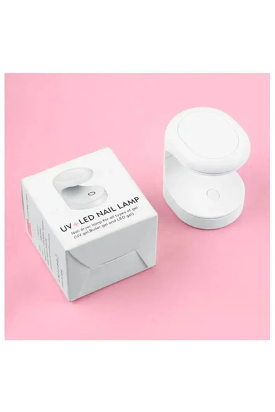 KOZMOOD Mini Uv Led Işık Uv Led Lamba Tırnak Kurutucu Oje Tırnak Kurutma Makinesi 16watt - 3 Led - 3