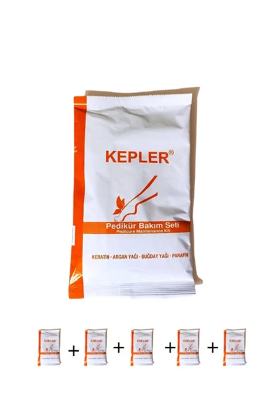 KEPLER Pedikür Bakım Seti 5 Adet