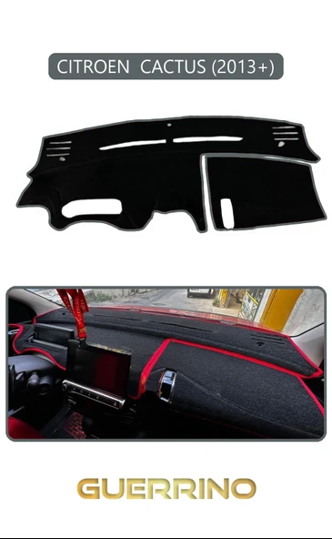 NEYA  CITROEN  CACTUS 2013+TORPİDO KORUMA HALISI GRİ KENAR ürün görseli 1