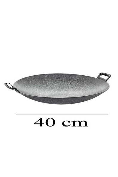 Granit Döküm Kavurma Sacı 40 CM - 2