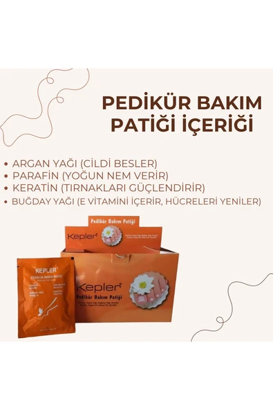 KEPLER Susuz Pedikür Bakım Patiği 42'li Pedikit - 2