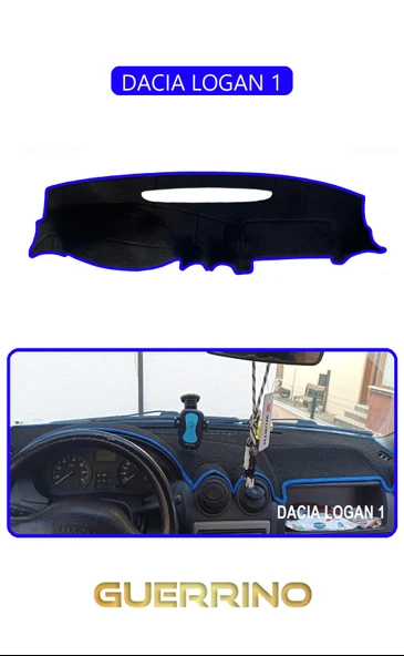NEYA  DACIA LOGAN 1TORPİDO KORUMA HALISI MAVİ KENAR ürün görseli 1