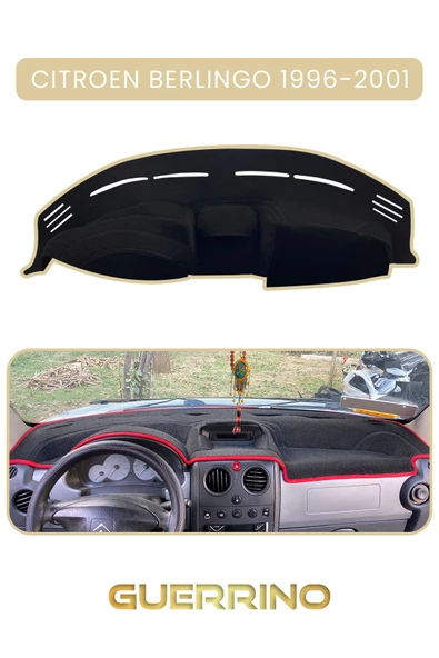 NEYA  CITROEN BERLİNGO 1996-2006TORPİDO KORUMA HALISI BEJ KENAR ürün görseli 1