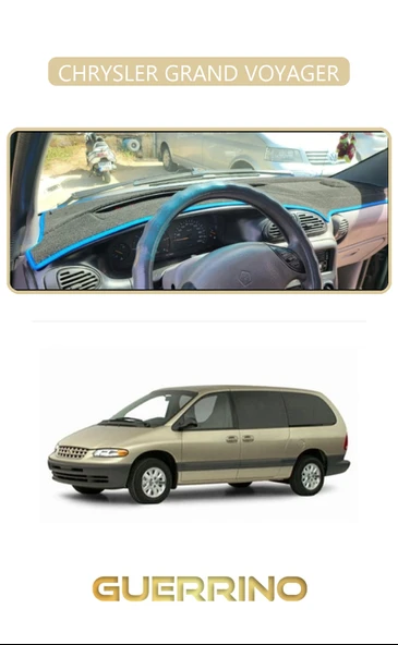 NEYA  CHRYSLER GRAND VOYAGER 2002-2006TORPİDO KORUMA HALISI BEJ KENAR