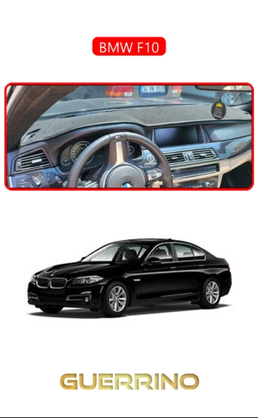 NEYA  BMW F10TORPİDO KORUMA HALISI KIRMIZI KENAR ürün görseli 1