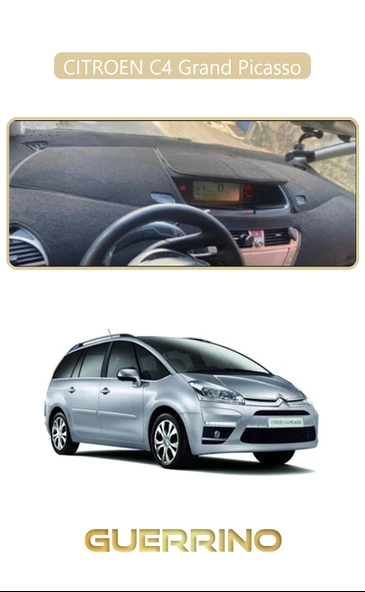 NEYA  CITROEN C4 grand picassoTORPİDO KORUMA HALISI BEJ KENAR - 1