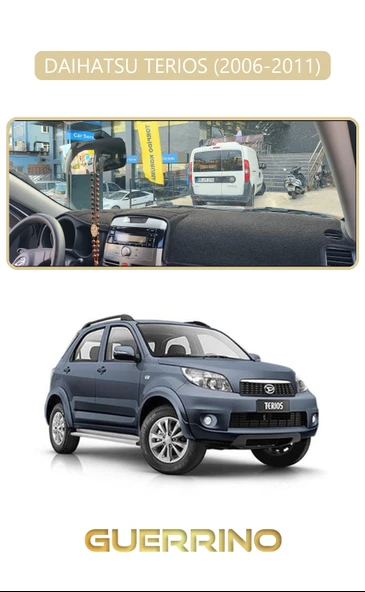 NEYA  DAIHATSU TERIOS 2006-2011TORPİDO KORUMA HALISI KIRMIZI KENAR - 1