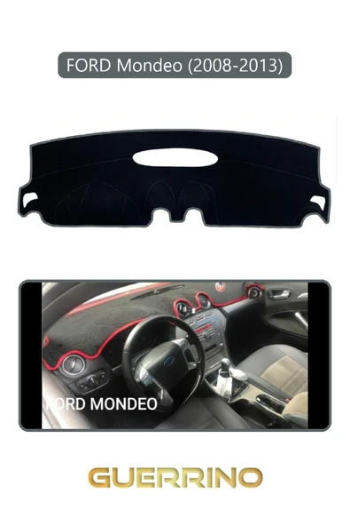 NEYA  FORD Mondeo (2008-2013)TORPİDO KORUMA HALISI GRİ KENAR ürün görseli 1