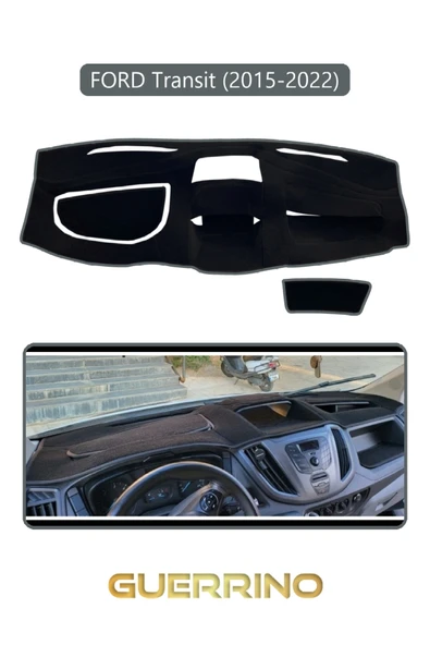 NEYA  FORD Transit (2015-2022)TORPİDO KORUMA HALISI GRİ KENAR ürün görseli 1