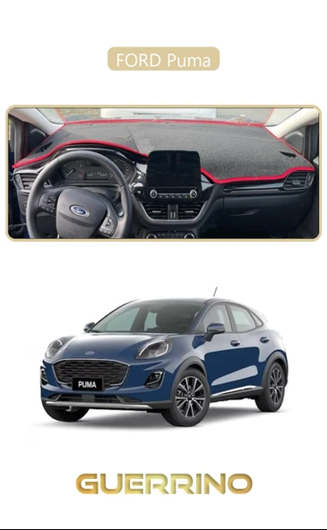 NEYA  FORD PumaTORPİDO KORUMA HALISI BEJ KENAR ürün görseli 1