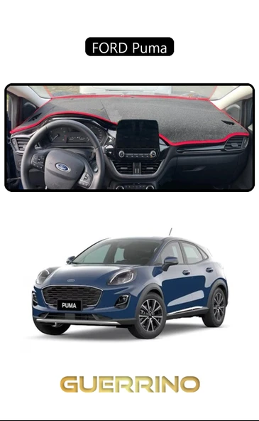 NEYA  FORD PumaTORPİDO KORUMA HALISI SİYAH KENAR ürün görseli 1