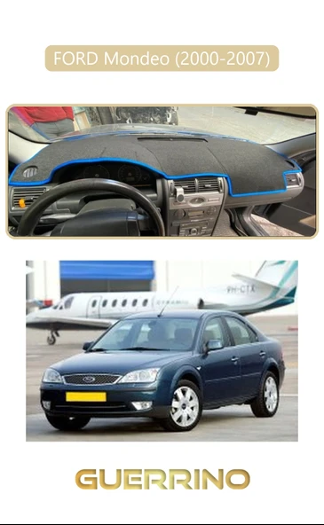 NEYA  FORD Mondeo (2000-2007)TORPİDO KORUMA HALISI BEJ KENAR
