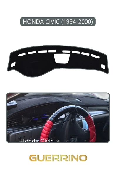 NEYA  HONDA CIVIC 1994-2000TORPİDO KORUMA HALISI GRİ KENAR ürün görseli 1