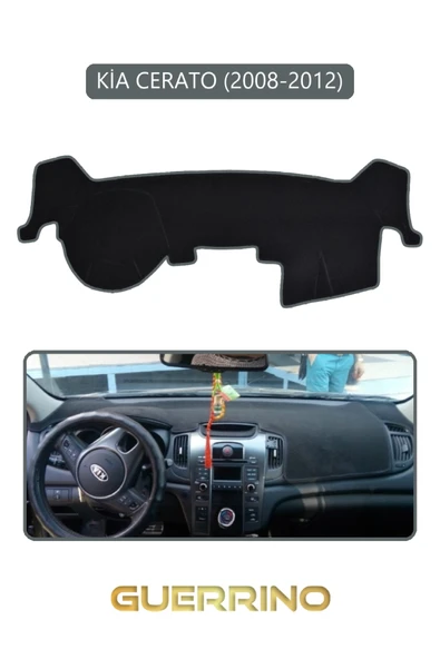 NEYA  KİA CERATO 2008-2012TORPİDO KORUMA HALISI GRİ KENAR ürün görseli 1