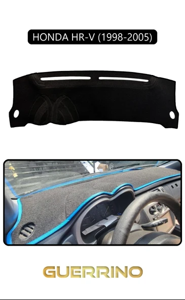 NEYA  HONDA HR-V 1998-2005TORPİDO KORUMA HALISI SİYAH KENAR ürün görseli 1