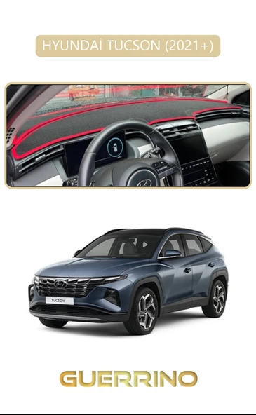 NEYA  HYUNDAİ TUCSON 2021+TORPİDO KORUMA HALISI BEJ KENAR ürün görseli 1