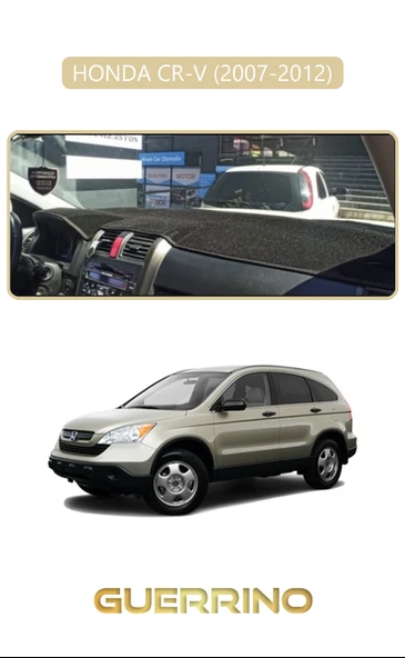 NEYA  HONDA CR-V 2007-2012TORPİDO KORUMA HALISI BEJ KENAR ürün görseli 1
