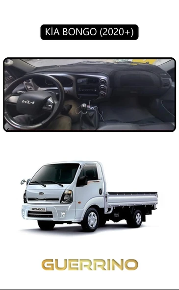 NEYA  KİA BONGO 2020+TORPİDO KORUMA HALISI SİYAH KENAR ürün görseli 1