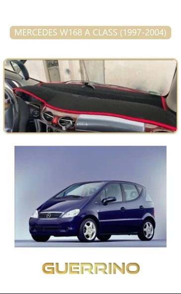 NEYA  MERCEDES W168 A CLASS 1997-2004TORPİDO KORUMA HALISI BEJ KENAR ürün görseli 1