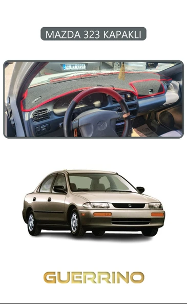 NEYA  MAZDA 323 KAPAKLITORPİDO KORUMA HALISI GRİ KENAR