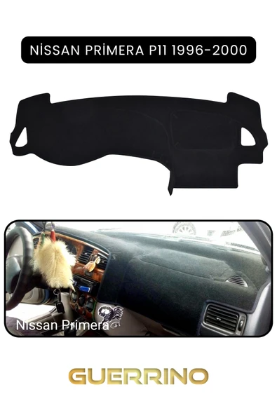 NEYA  NİSSAN PRİMERA P11 1996-2000TORPİDO KORUMA HALISI SİYAH KENAR ürün görseli 1