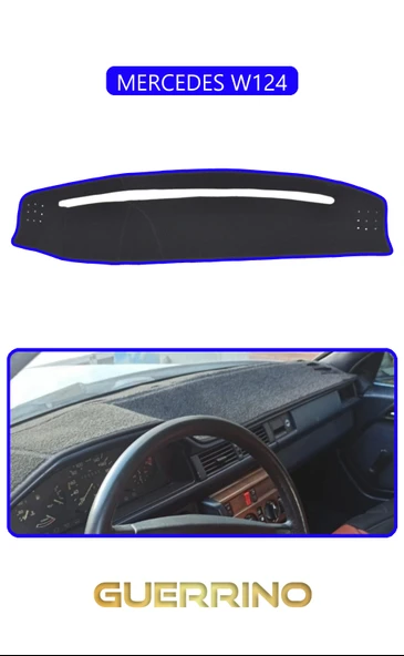 NEYA  MERCEDES W124TORPİDO KORUMA HALISI MAVİ KENAR ürün görseli 1