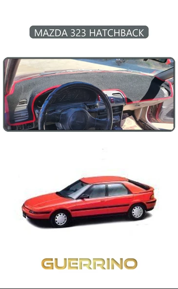 NEYA  MAZDA 323 HATCHBACKTORPİDO KORUMA HALISI GRİ KENAR ürün görseli 1