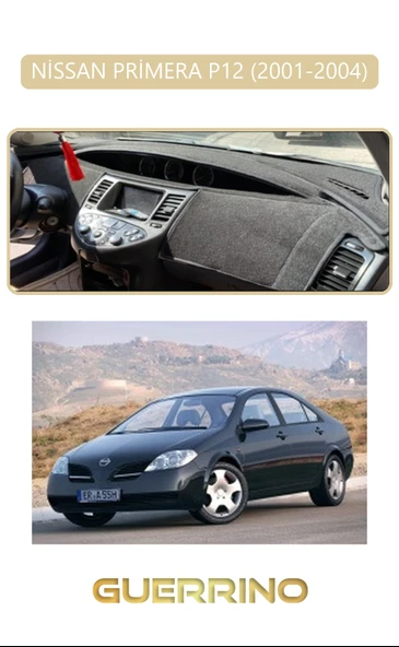 NEYA  NİSSAN PRİMERA P12 2001-2004TORPİDO KORUMA HALISI BEJ KENAR - 1