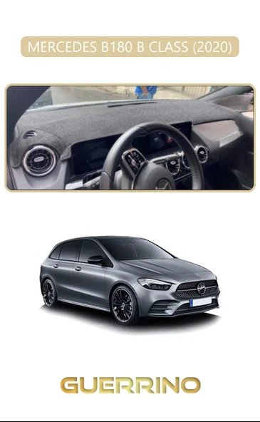 NEYA  MERCEDES B180 B CLASS 2020TORPİDO KORUMA HALISI BEJ KENAR ürün görseli 1