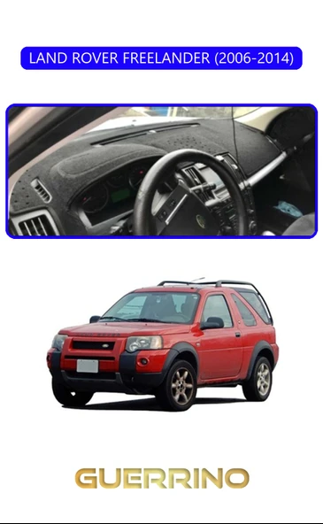 NEYA  LAND ROVER FREELANDER 2006-2014TORPİDO KORUMA HALISI MAVİ KENAR ürün görseli 1