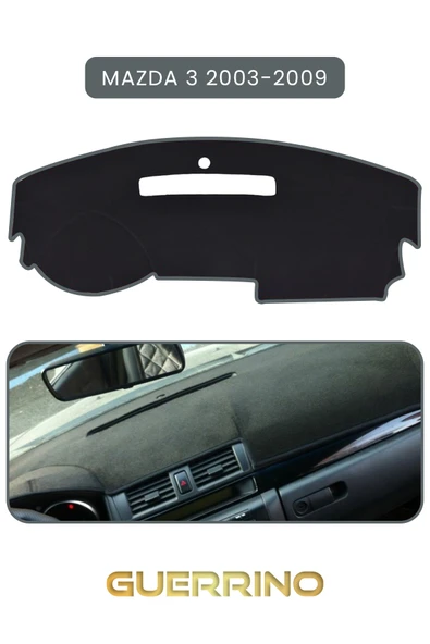NEYA  MAZDA 3 2003-2009TORPİDO KORUMA HALISI GRİ KENAR