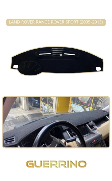 NEYA  LAND ROVER RANGE ROVER SPORT 2005-2013TORPİDO KORUMA HALISI BEJ KENAR