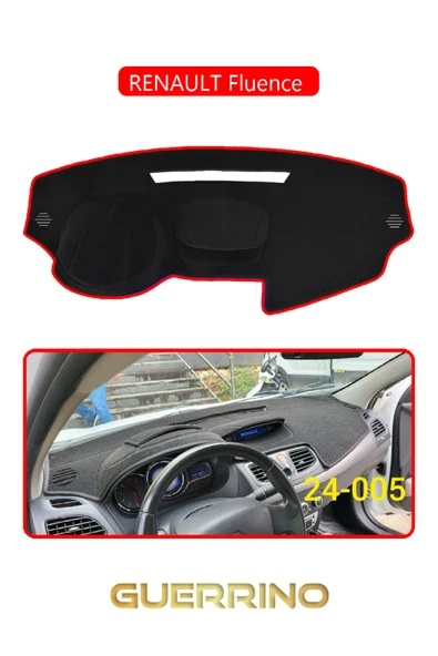 NEYA  RENAULT Fluence TORPİDO KORUMA HALISI KIRMIZI KENAR ürün görseli 1