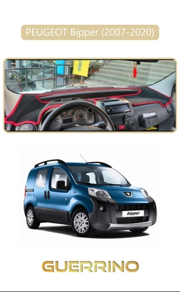 NEYA  PEUGEOT Bipper (2007-2020)TORPİDO KORUMA HALISI BEJ KENAR