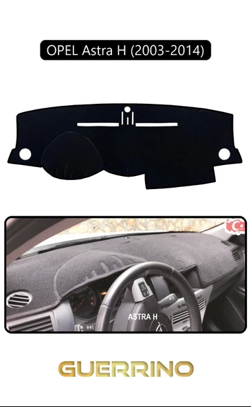 NEYA  OPEL Astra H (2003-2014)TORPİDO KORUMA HALISI SİYAH KENAR ürün görseli 1