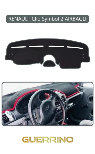 NEYA  RENAULT Clio Symbol 2 AIRBAGLITORPİDO KORUMA HALISI GRİ KENAR ürün görseli 1