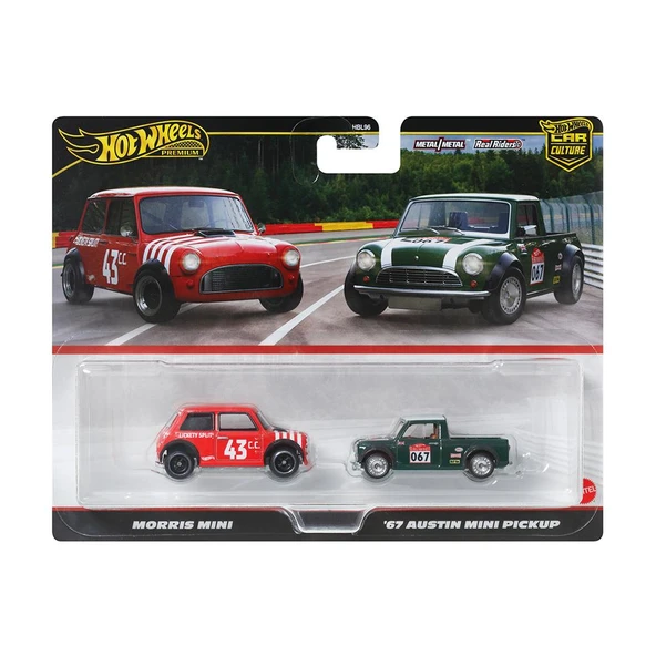 1:64 Hot Wheels Premium Car Culture 2'li Paket HBL96 - JBK97 - 6