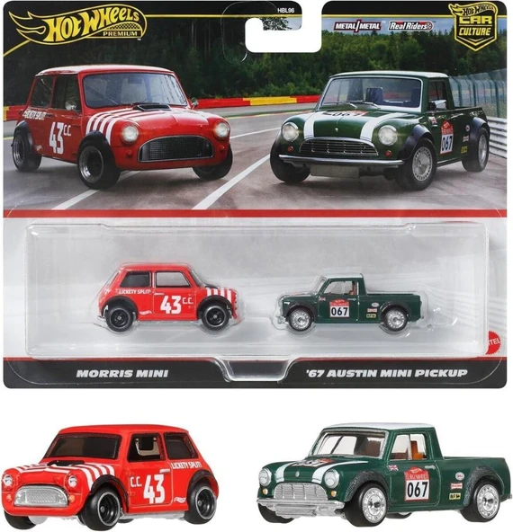 1:64 Hot Wheels Premium Car Culture 2'li Paket HBL96 - JBK97 - 1