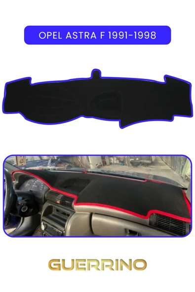 NEYA  OPEL Astra F 1991-1998TORPİDO KORUMA HALISI MAVİ KENAR ürün görseli 1