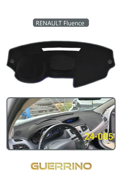 NEYA  RENAULT Fluence TORPİDO KORUMA HALISI GRİ KENAR ürün görseli 1