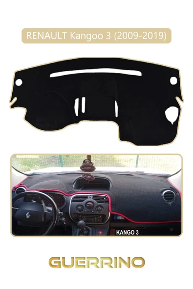 NEYA  RENAULT Kangoo 3 (2007–now)TORPİDO KORUMA HALISI BEJ KENAR ürün görseli 1