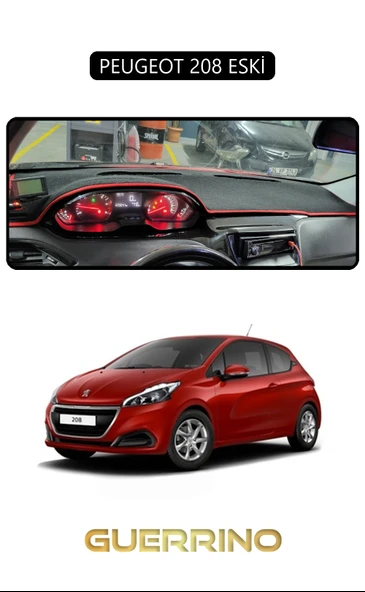 NEYA  PEUGEOT 208 ESKİTORPİDO KORUMA HALISI SİYAH KENAR ürün görseli 1