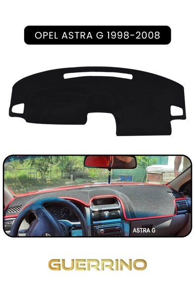 NEYA  OPEL Astra G 1998-2008TORPİDO KORUMA HALISI SİYAH KENAR ürün görseli 1