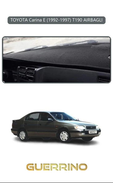 NEYA  TOYOTA Carina E (1992-1997) T190TORPİDO KORUMA HALISI GRİ KENAR ürün görseli 1
