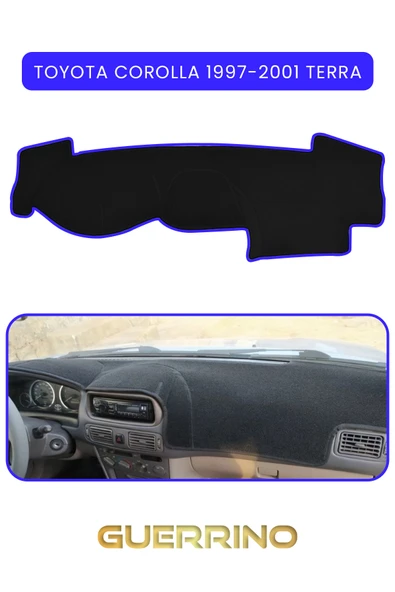 NEYA  TOYOTA Corolla (1997-2001) TERRATORPİDO KORUMA HALISI MAVİ KENAR ürün görseli 1